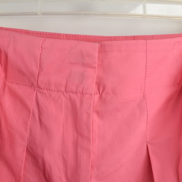 Theory | Pink Pleated Mini Skirt Size 10 - Picture 4 of 14